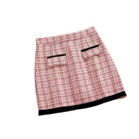 Pink tweed set