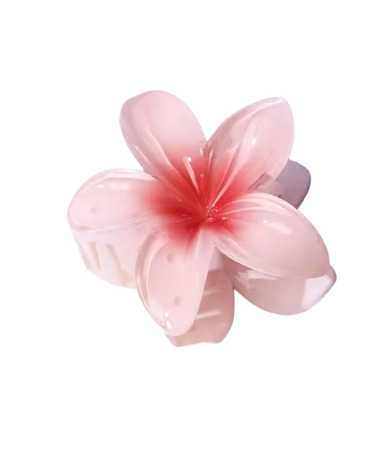 Flower hair clip