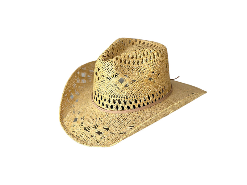 Beach cowgirl hat Khaki