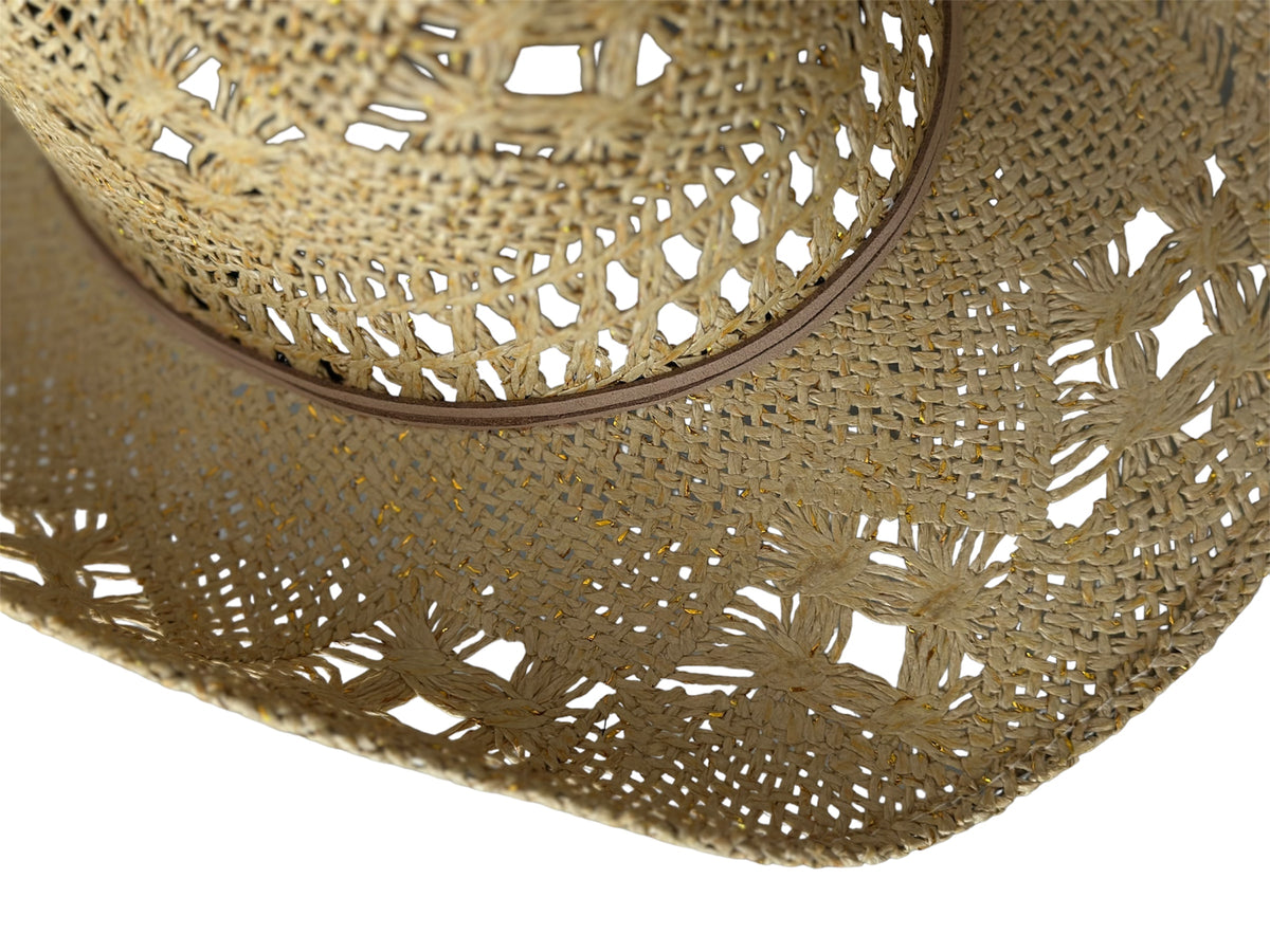 Beach cowgirl hat Khaki