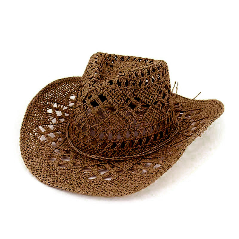 Beach cowgirl hat coffee